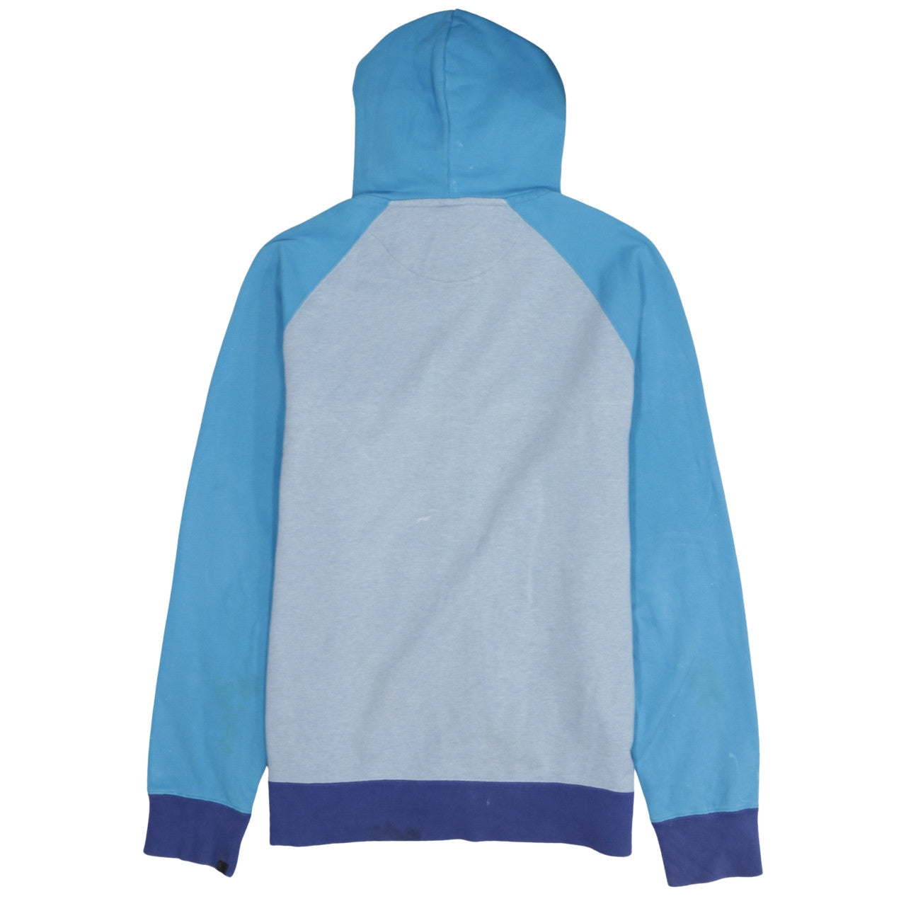 Nike Mens Blue Full Zip Hoodie Size L Sportswear Cotton