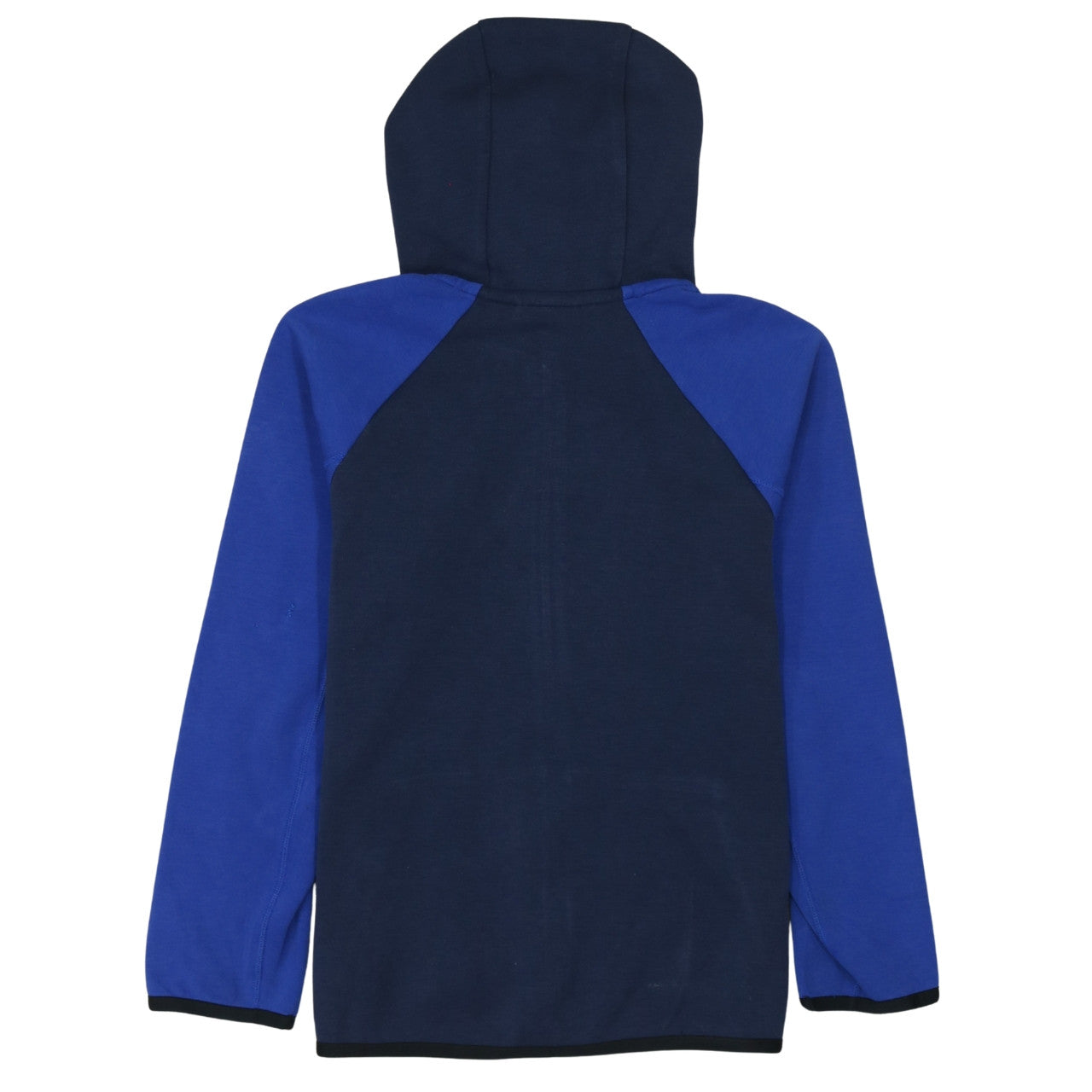 Nike Boys Blue Full Zip Hoodie L 147-158cm Colourblock Sweatshirt