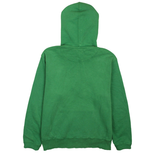 Nike Men's Green Pullover Hoodie L Sports Fleece Sweatshirt