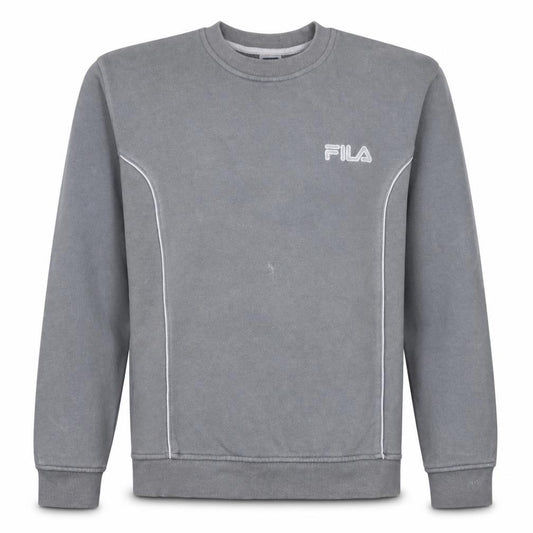 FILA Men's Grey Crew Neck Sweatshirt Size S Casual Pullover