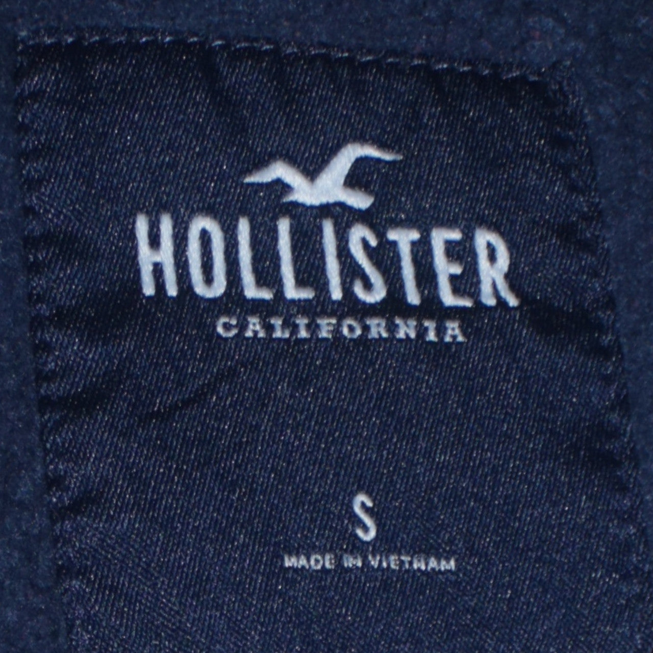 Hollister Men’s Multicoloured Pullover Hoodie S Logo Fleece