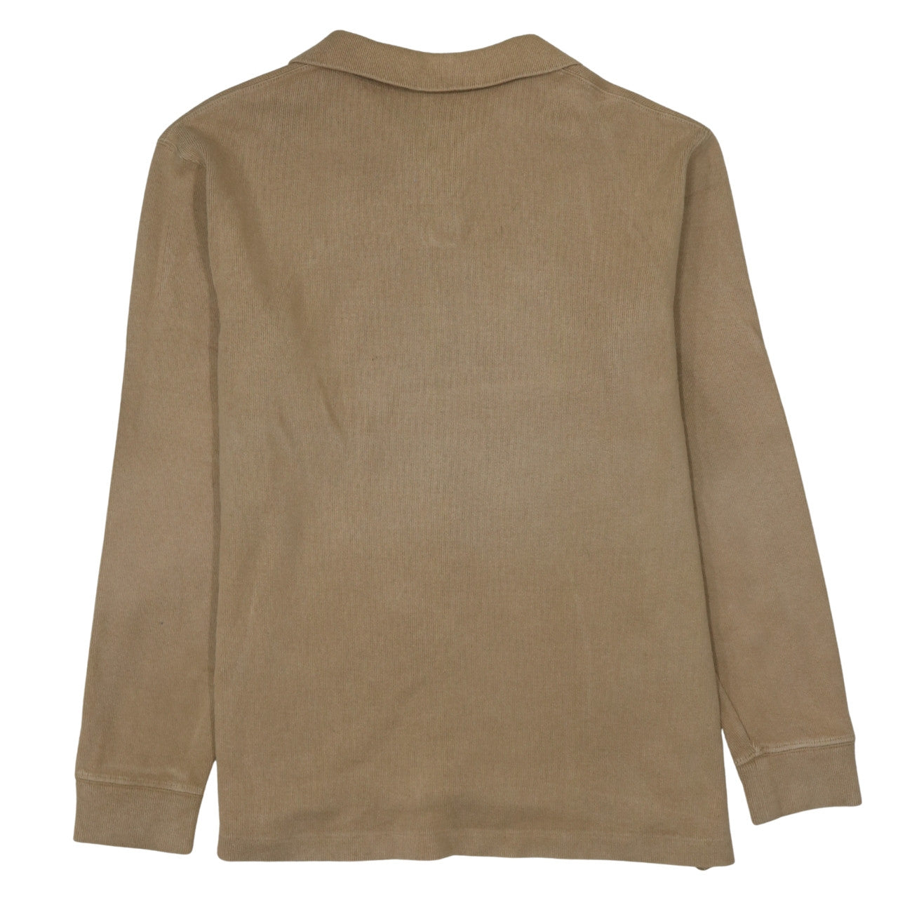 Ralph Lauren Men’s Beige Cotton 1/4 Zip Jumper Size M