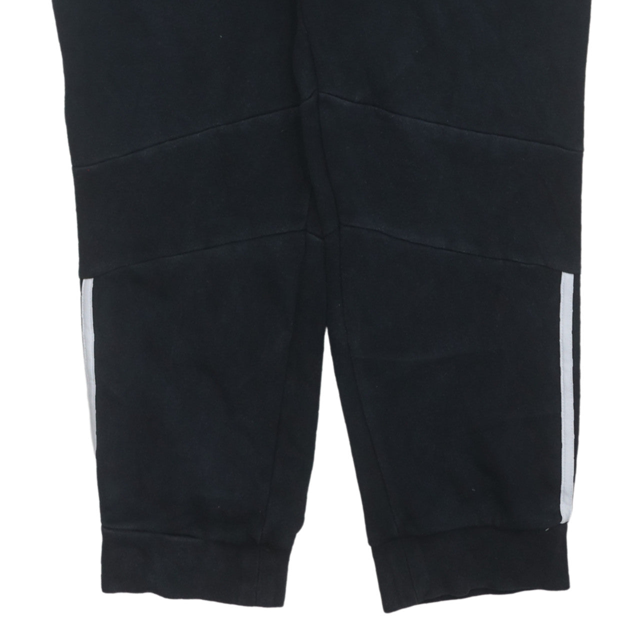 Adidas Men Black XL Jogger Sweatpants Fleece Regular Fit