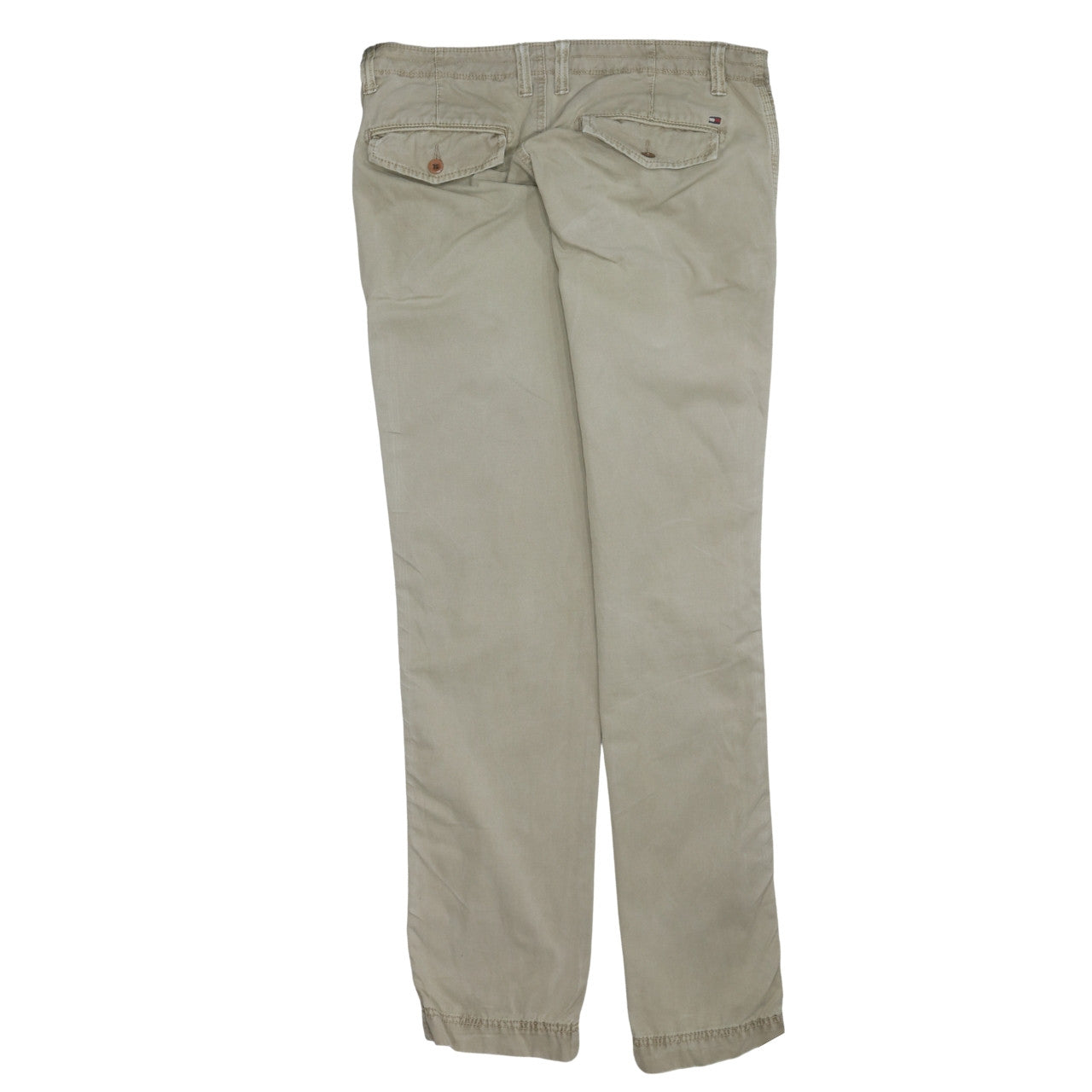 Tommy Hilfiger Men's Beige Chino Trousers 34W 34L Regular Fit