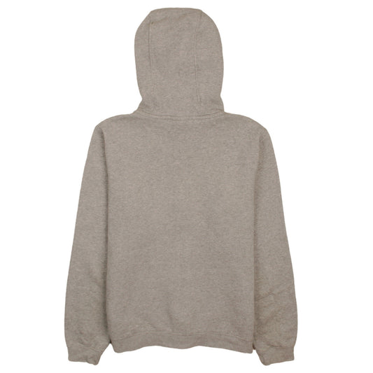 Nike Men's Grey Full Zip Hoodie Small Sports Fleece Sweatshirt