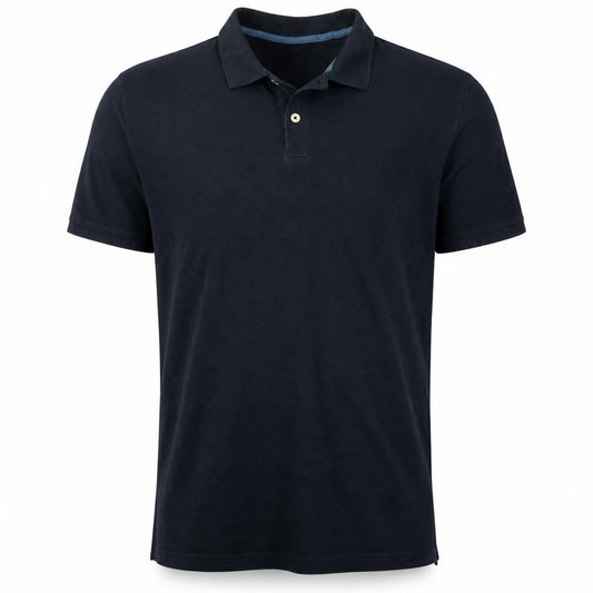 Gap Men's Black 2XL Cotton Short Sleeve Polo Shirt