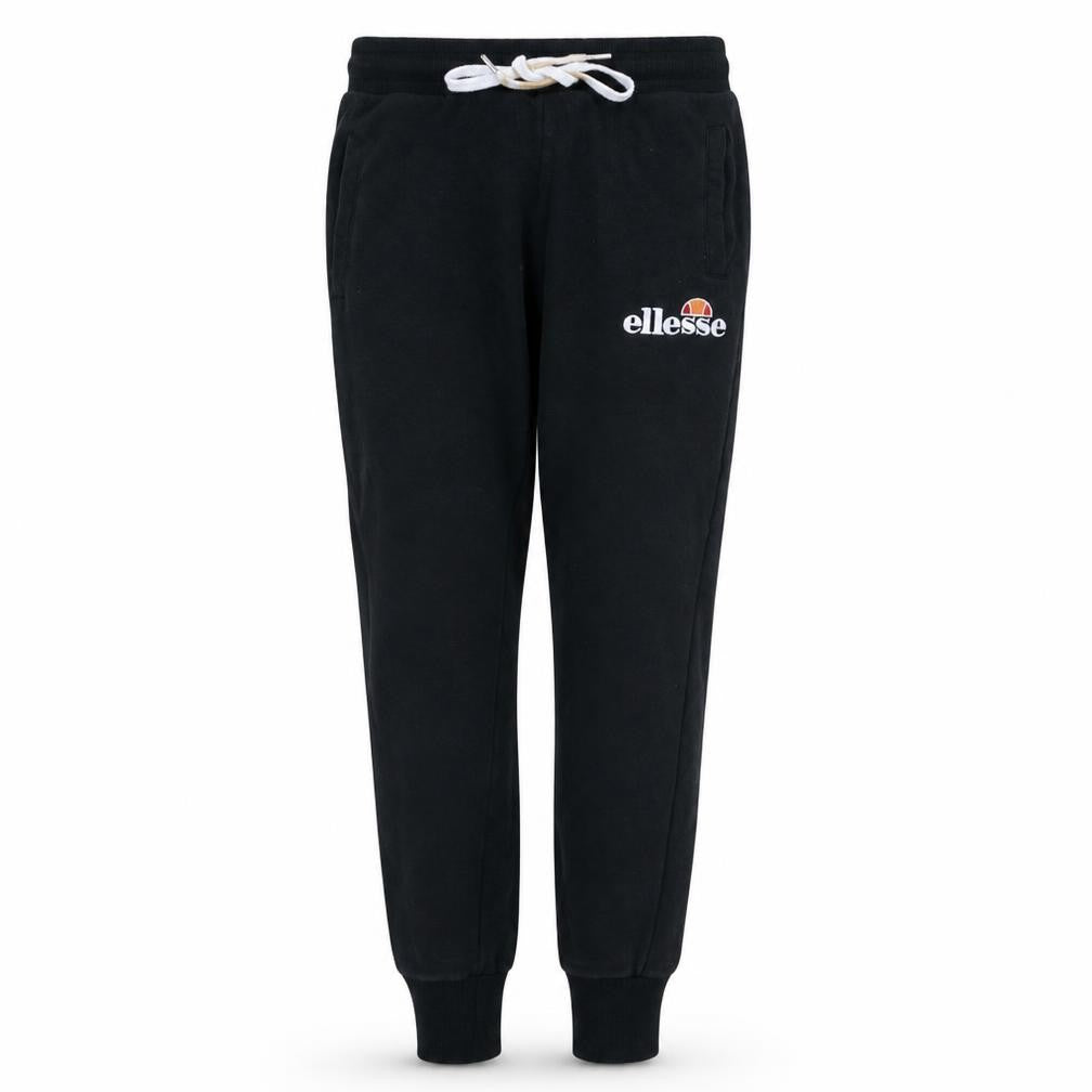 Ellesse Womens Black Jogger Sweatpants UK 10 Cotton Blend Casual
