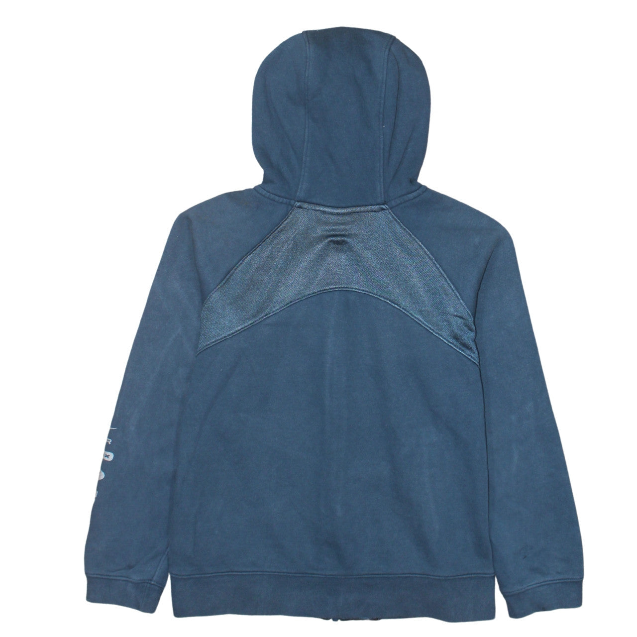 Nike Boys Blue Full Zip Hoodie 12-13 Years Air Logo Hooded Sweatshirt
