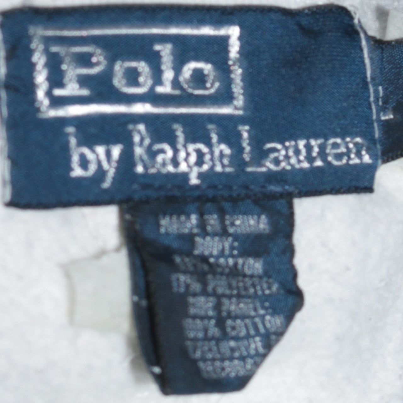 Polo Ralph Lauren Womens White Navy Crew Neck Sweatshirt Size M