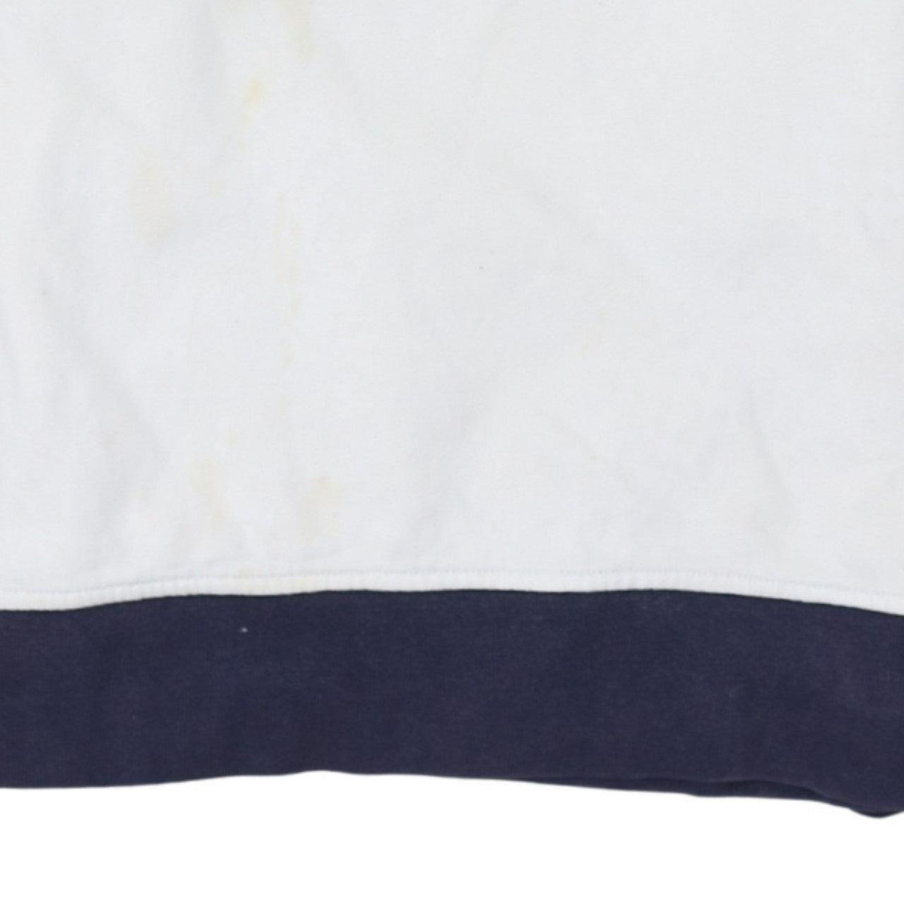 Polo Ralph Lauren Womens White Navy Crew Neck Sweatshirt Size M