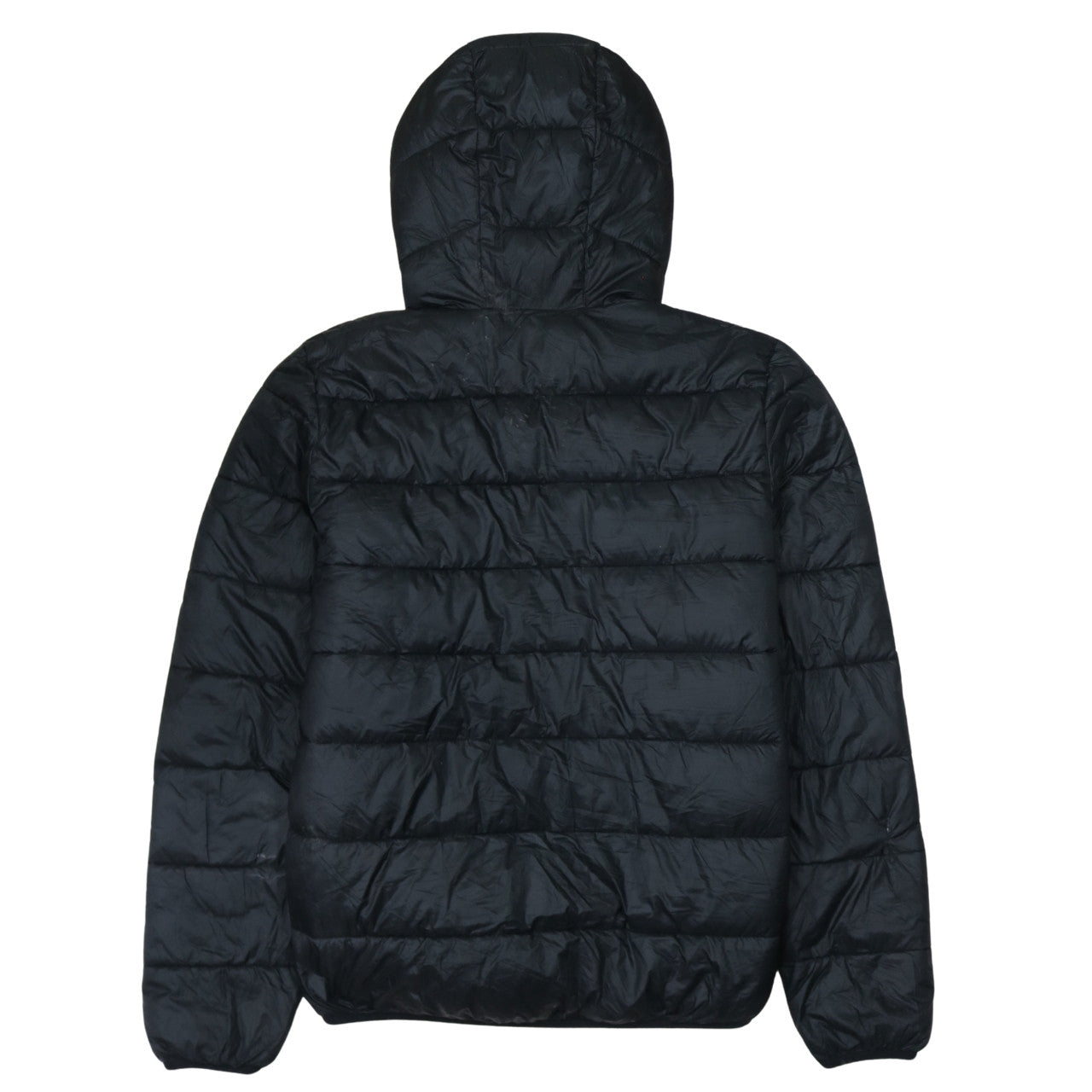 Champion Men's Black 2XL Hooded Puffer Jacket Full Zip Winter Coat