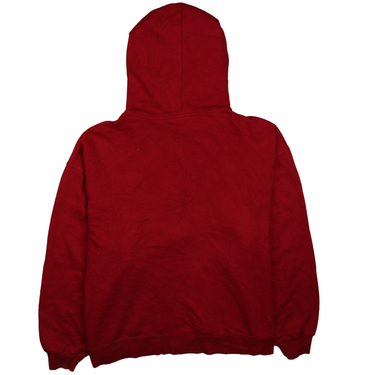 Disney Store Men Red XL Full Zip Grumpy Hoodie Sweatshirt