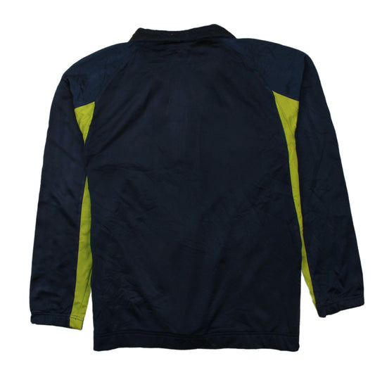 Adidas Boys Blue Track Jacket 16 Years Full Zip Sports Activewear