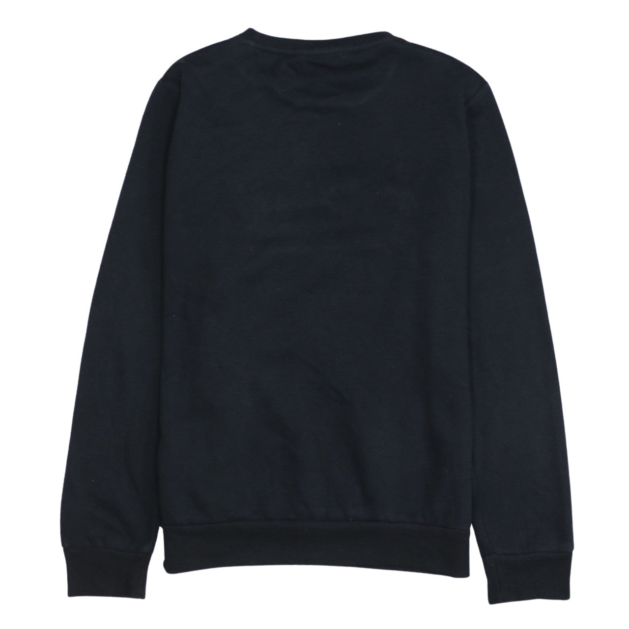Disney Women Black Cotton Pullover Sweatshirt Mickey & Minnie Size S