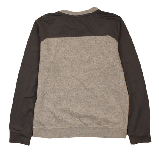 Nike Boys Grey & Black Crew Neck Pullover Sweatshirt M 137-147cm