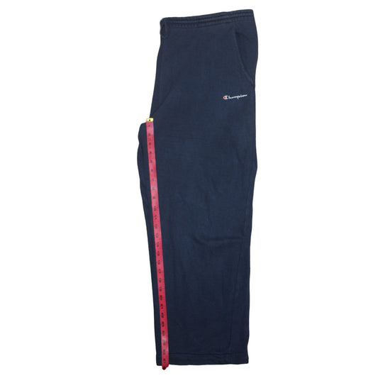 Champion Men's Blue 2XL Sweatpants Fleece Elastic Waist Trousers