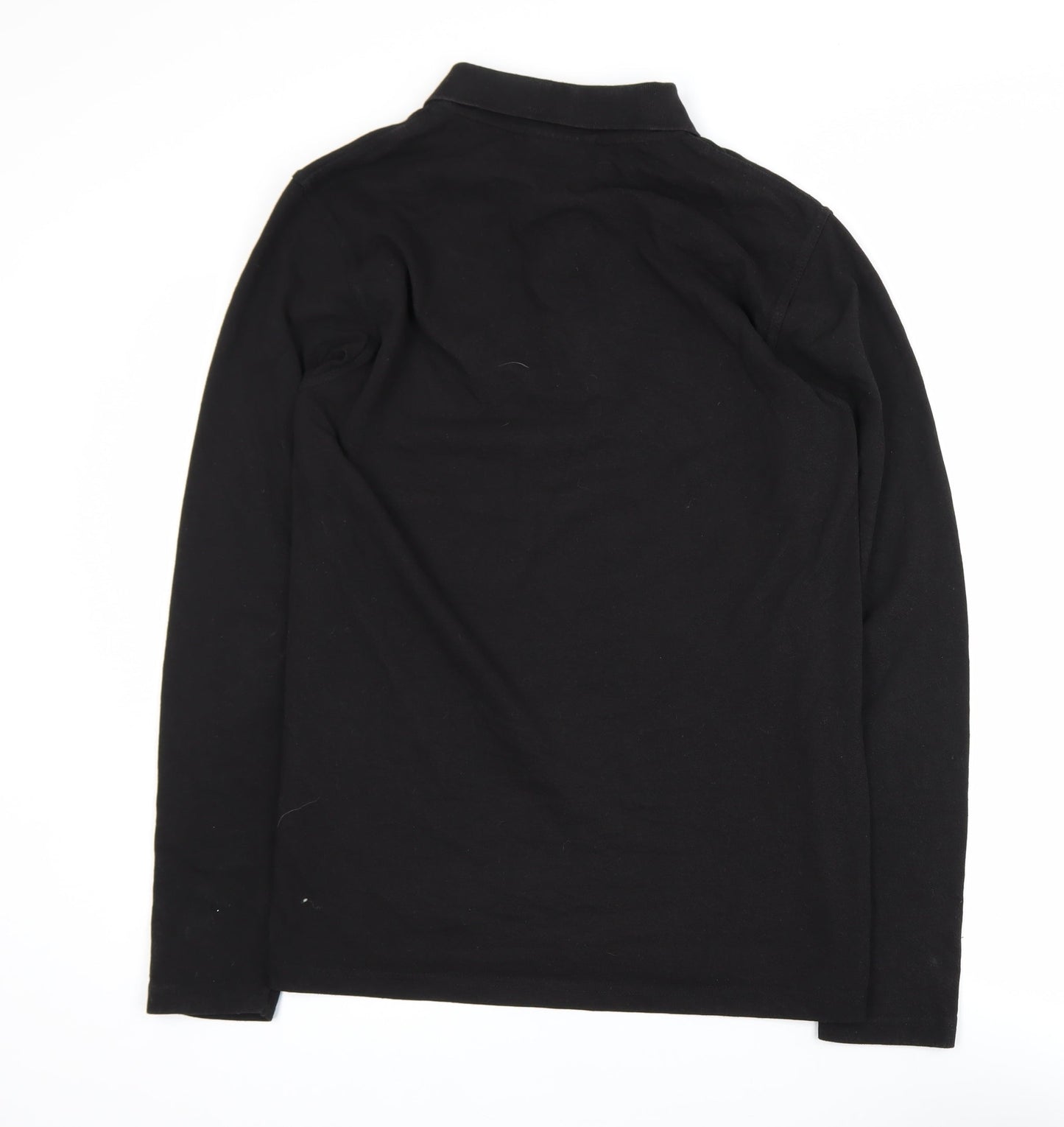 Regatta Professional Men's Black Long Sleeve Collared Polo Shirt M