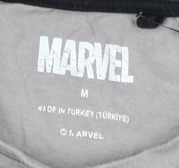 Marvel Men’s Grey Wolverine Graphic T-Shirt Size M