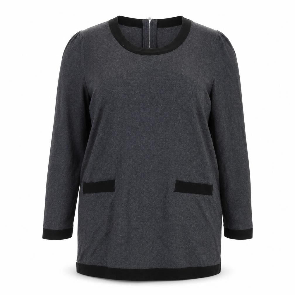 Papaya Women’s Grey Tunic Jumper Size 20 Long Sleeve Knit