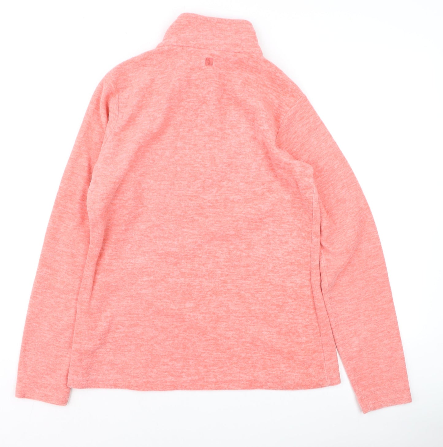 Mountain Warehouse Women's Pink 1/2 Zip Pullover Sweatshirt UK 10