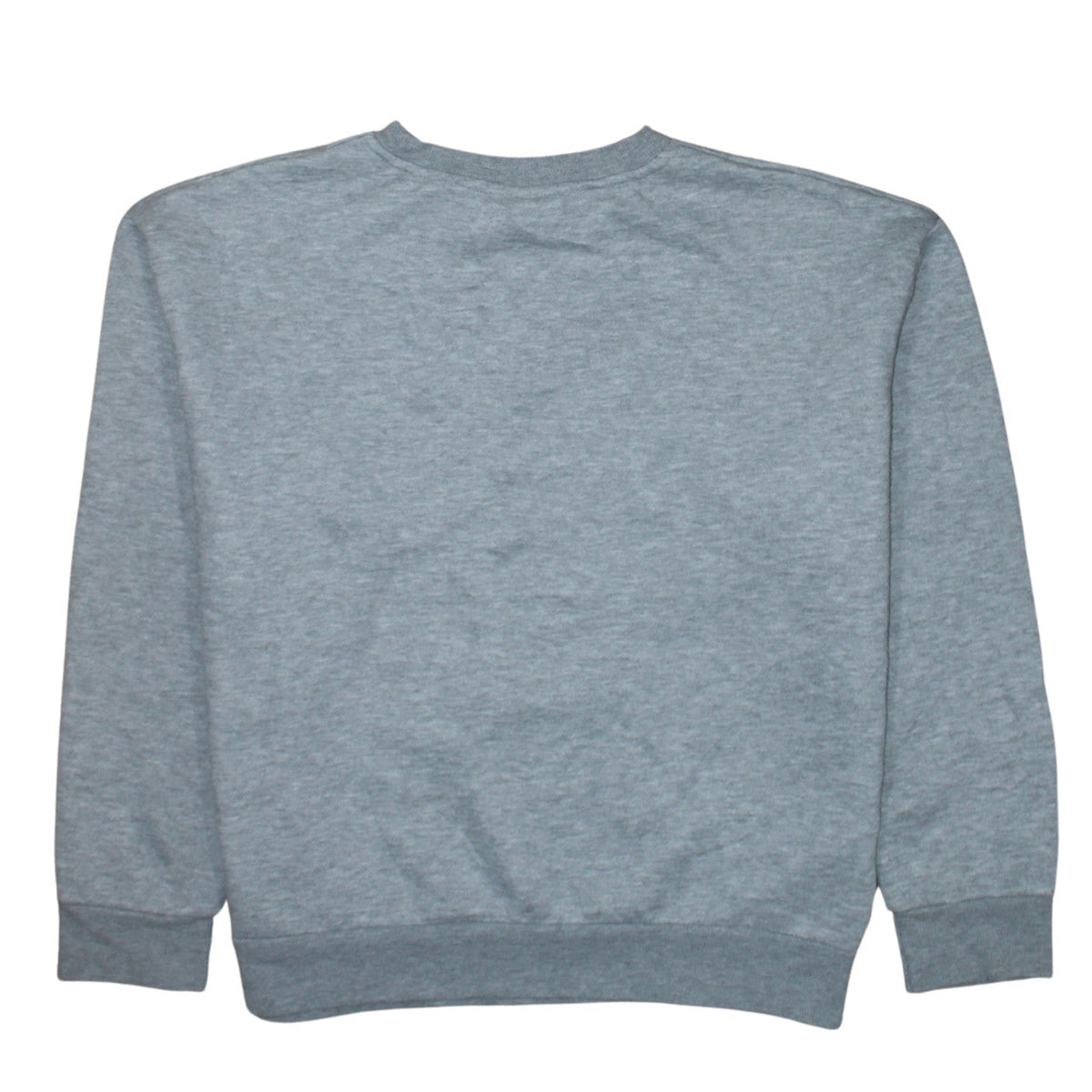 Disney Women's Grey Mickey & Minnie Crew Neck Sweatshirt Size M