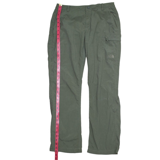 The North Face Womens Green Cargo Outdoor Trousers Size 4