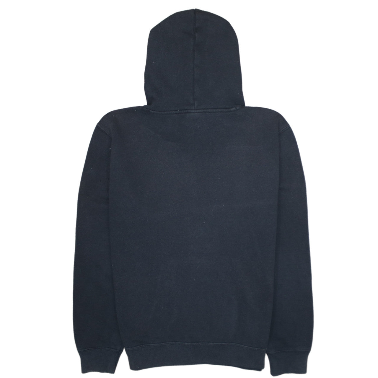 Champion Womens Black Small Pullover Hoodie Logo Print