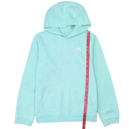 Nike Girls Blue Pullover Hoodie XL Fleece Long Sleeve Casual Sweatshirt