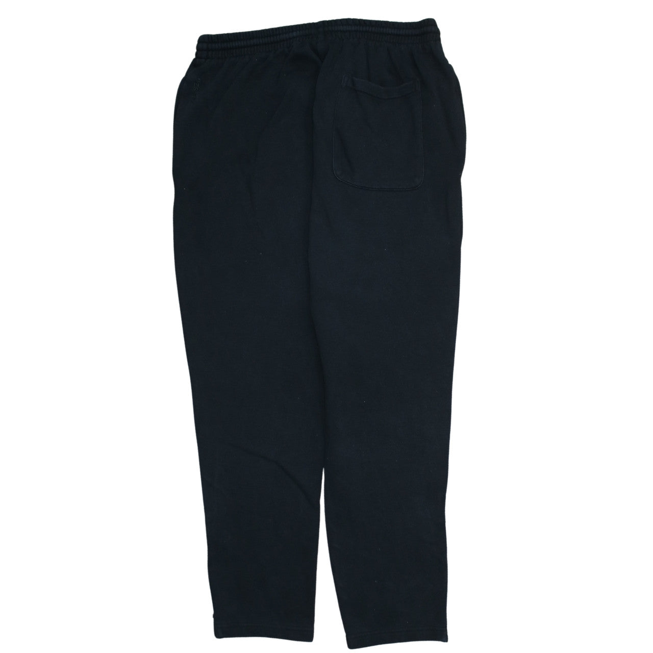 Adidas Men's Black Fleece Sweatpants L Regular Fit Activewear Trousers