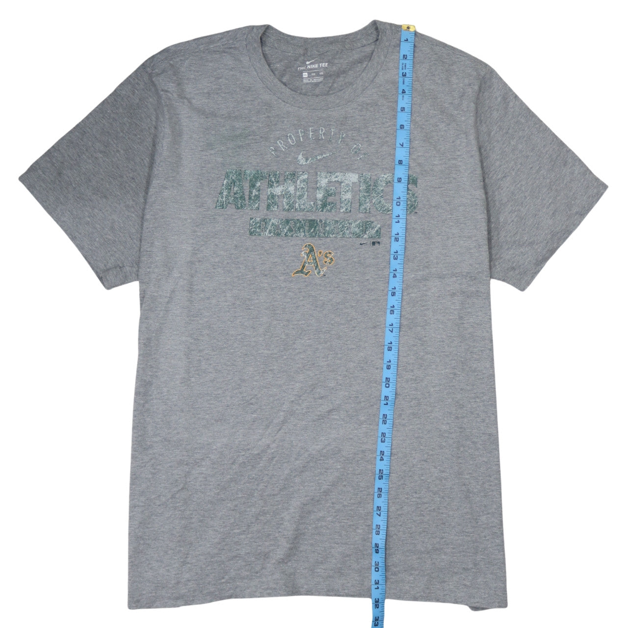 Nike Men's Grey Athletics Baseball 2XL Graphic T-Shirt