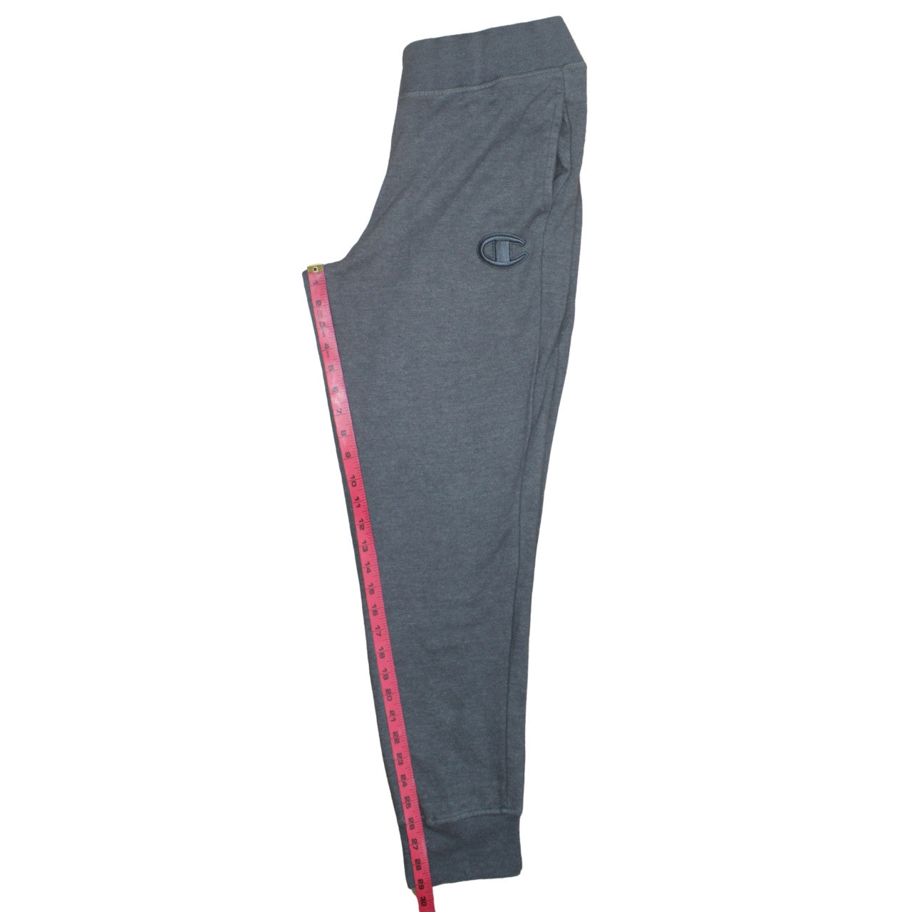 Champion Men’s Grey Jogger Sweatpants M Cotton Blend Athleisure Trousers