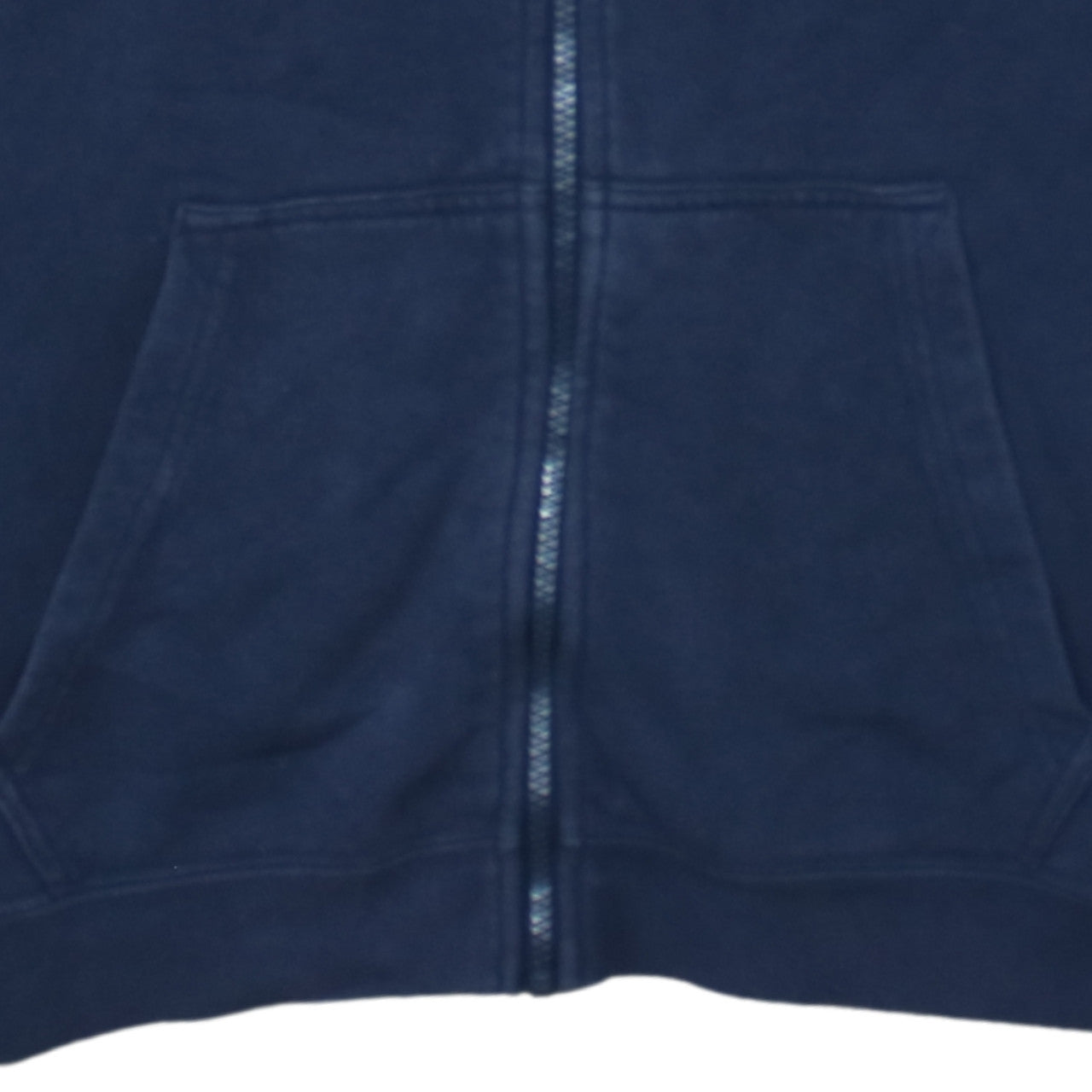Nike Men's Blue Full Zip Hoodie Small Sports Fleece Sweatshirt