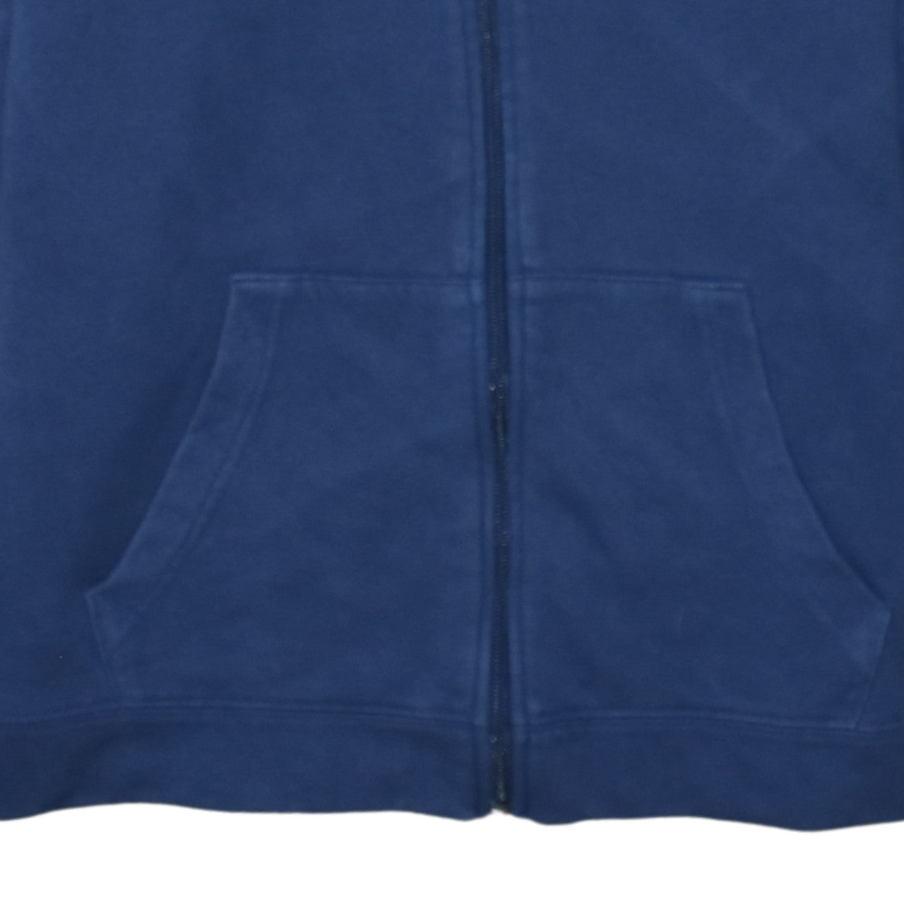 Nike Boys Blue Full Zip Fleece Hoodie XL 158-170cm Logo Casual Sportswear