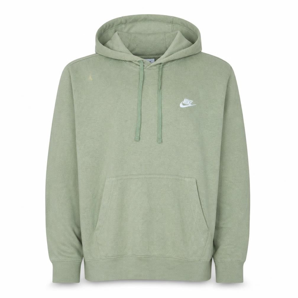 Nike Men's Green Pullover Hoodie Size S Regular Fit Logo