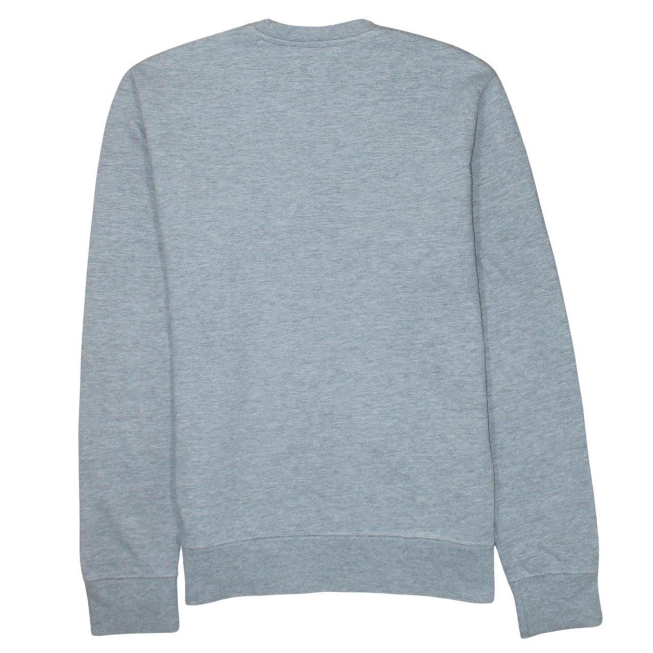 Champion Men's Grey Small Crew Neck Embroidered Logo Sweatshirt