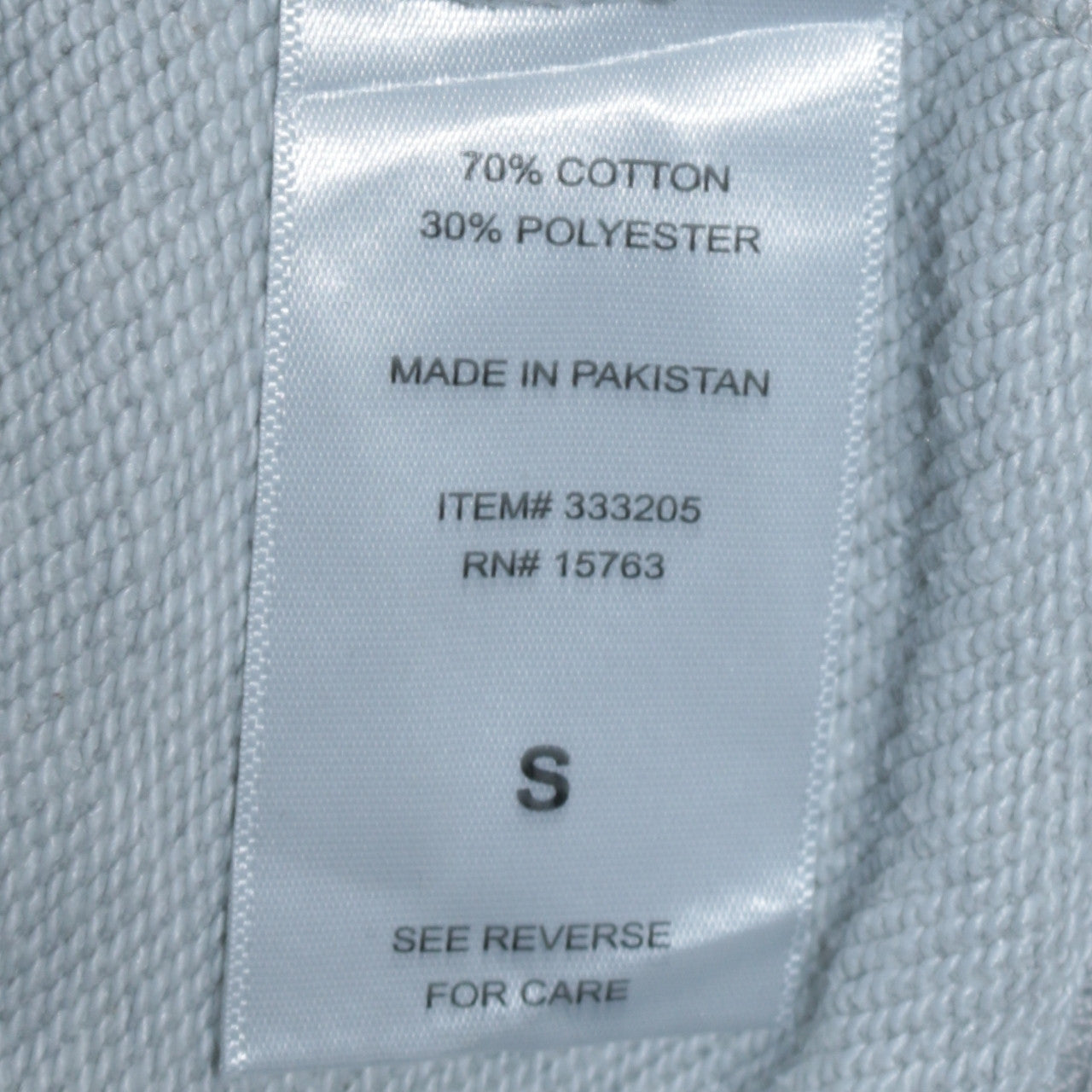 Champion Men's Grey Small Crew Neck Embroidered Logo Sweatshirt