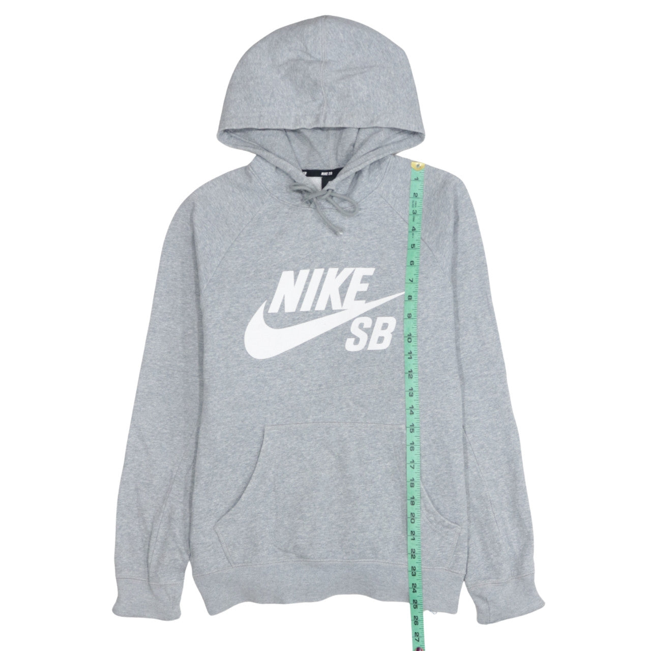 Nike SB Men's Grey XS Pullover Hoodie with Logo