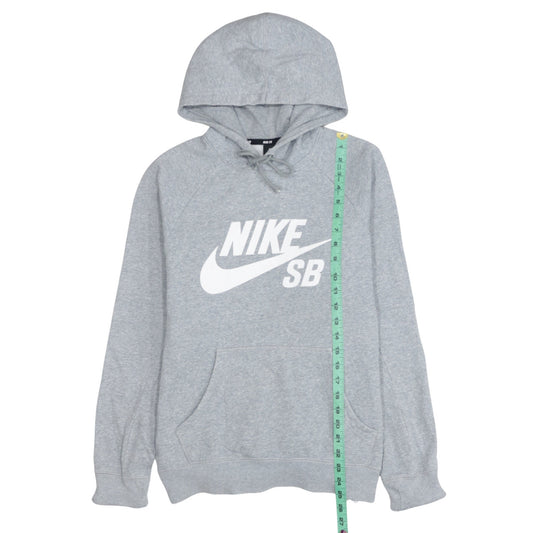 Nike SB Men's Grey XS Pullover Hoodie with Logo