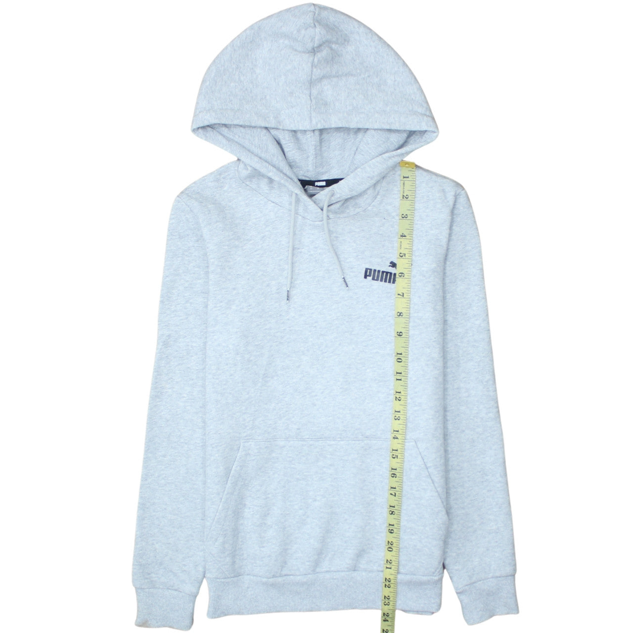 Puma Men's Grey XS Pullover Hoodie Regular Fit Fleece