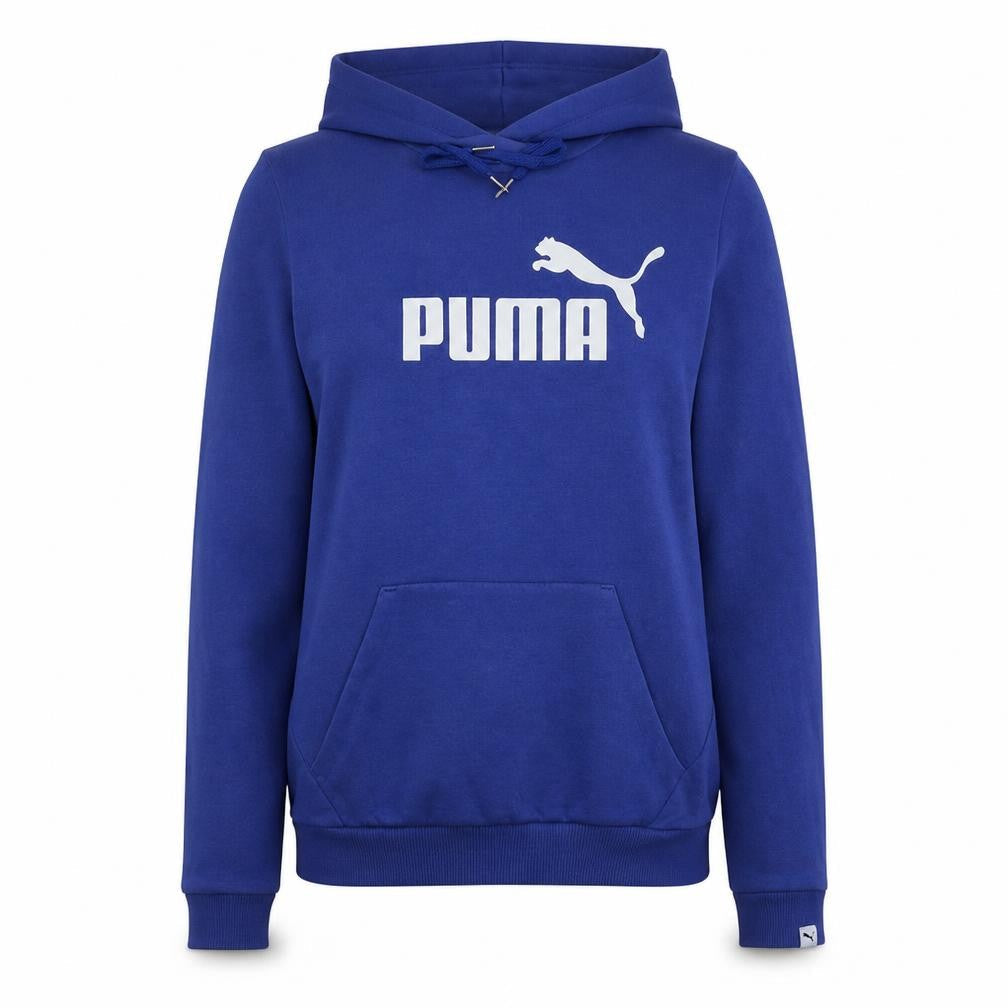 Puma Women's Blue Hooded Pullover Sweatshirt Size 10