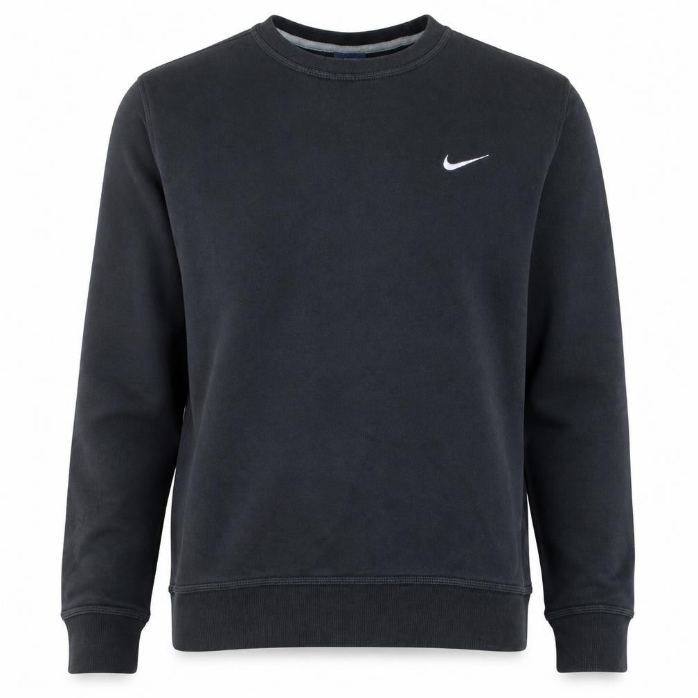 Nike Men's Black L Pullover Crew Neck Fleece Sweatshirt