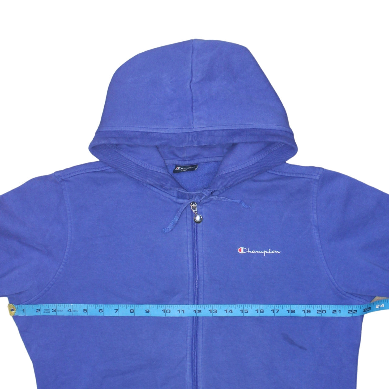 Champion Womens Blue Full Zip Hoodie XL Casual Sportswear