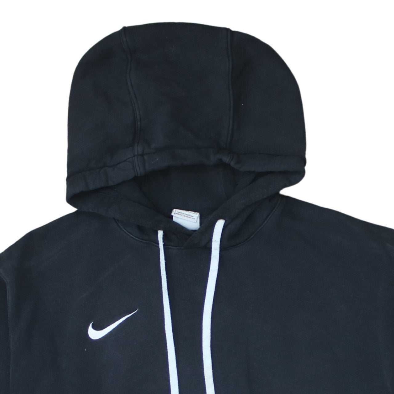 Nike Women’s Black XXL Pullover Hoodie with White Swoosh Logo