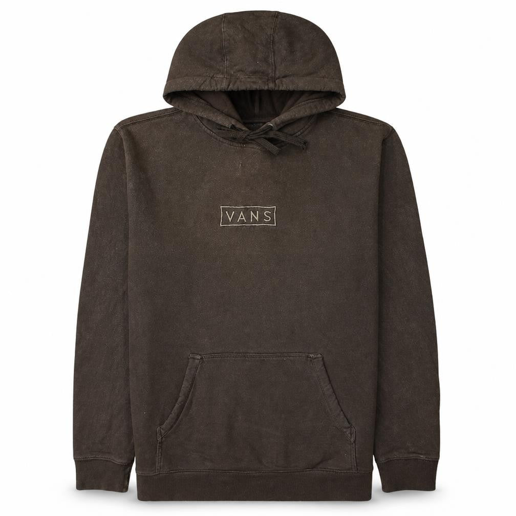 Vans Men's Brown Pullover Hoodie Medium Cotton Fleece Casual