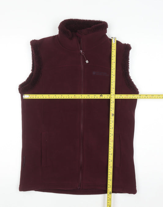 Mountain Warehouse Women's Purple Fleece Bodywarmer UK 10