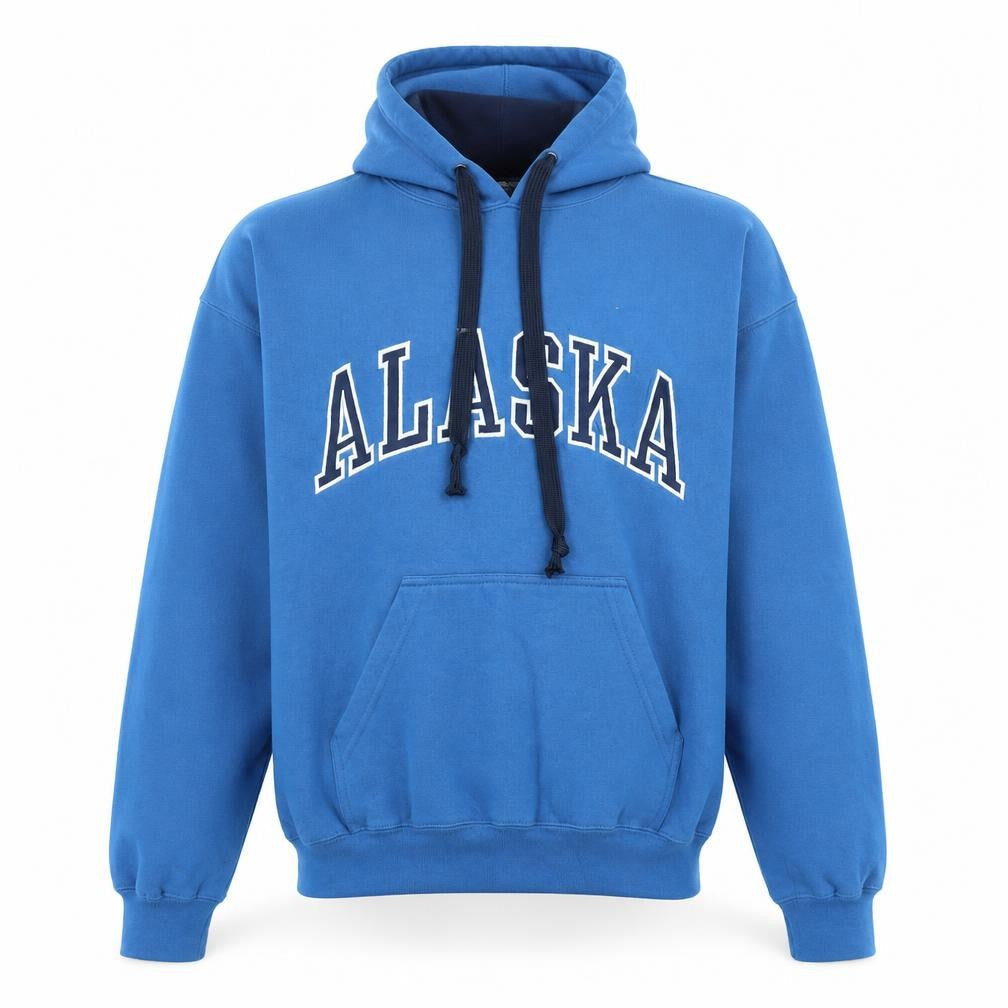 Arctic Circle Men's Blue Alaska Hoodie Pullover Size S