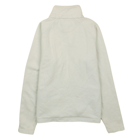 Kappa Men's Beige Full Zip Sweatshirt Large Fleece High Neck