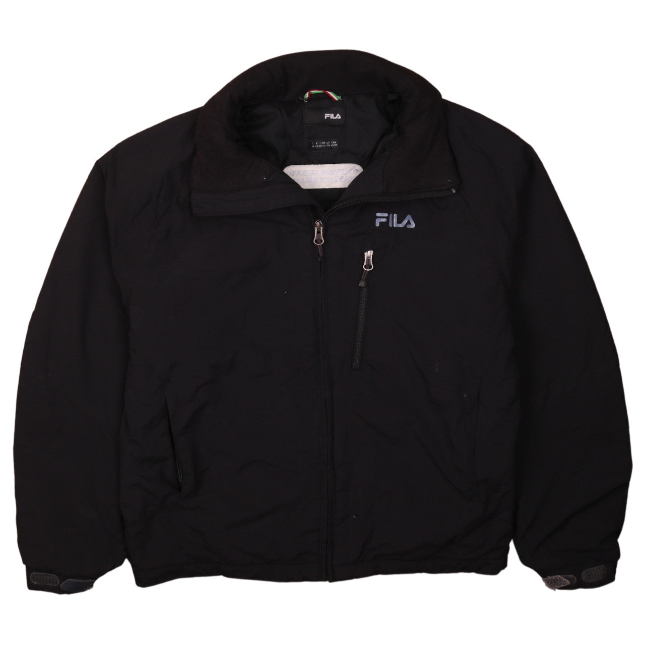 Fila Men's Black XS Ski Winter Softshell Puffer Jacket