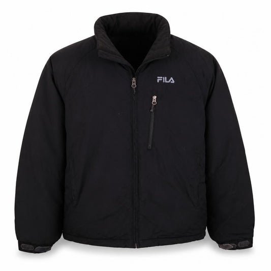 Fila Men's Black XS Ski Winter Softshell Puffer Jacket