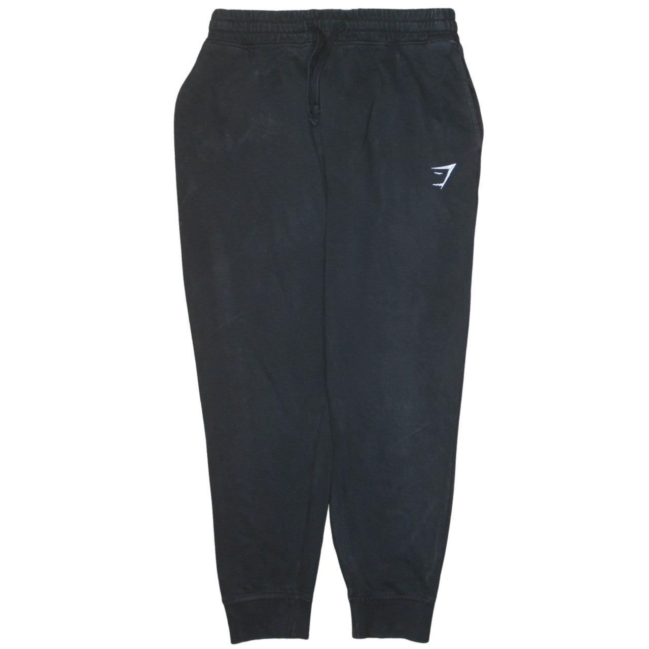 Gymshark Mens Black Jogger Sweatpants Size M Slim Fit Fleece Lined